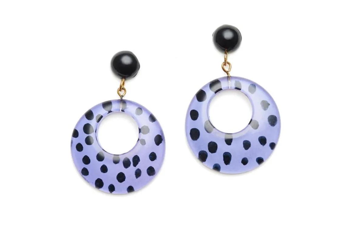 Anneaux léopard raisins sold by Vintage Romance