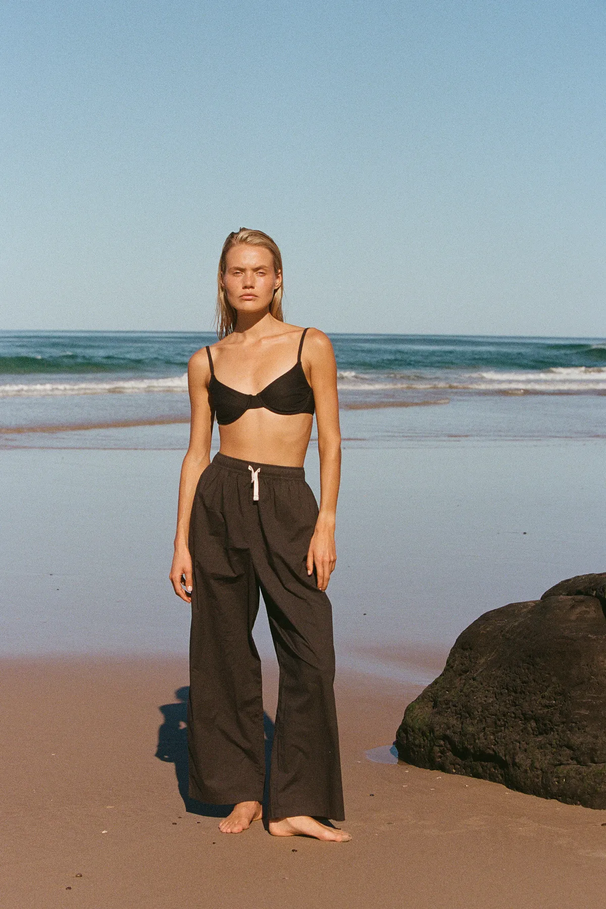 Cotton Poplin Pant - Black sold by Zulu and Zephyr product image thumbnail 2