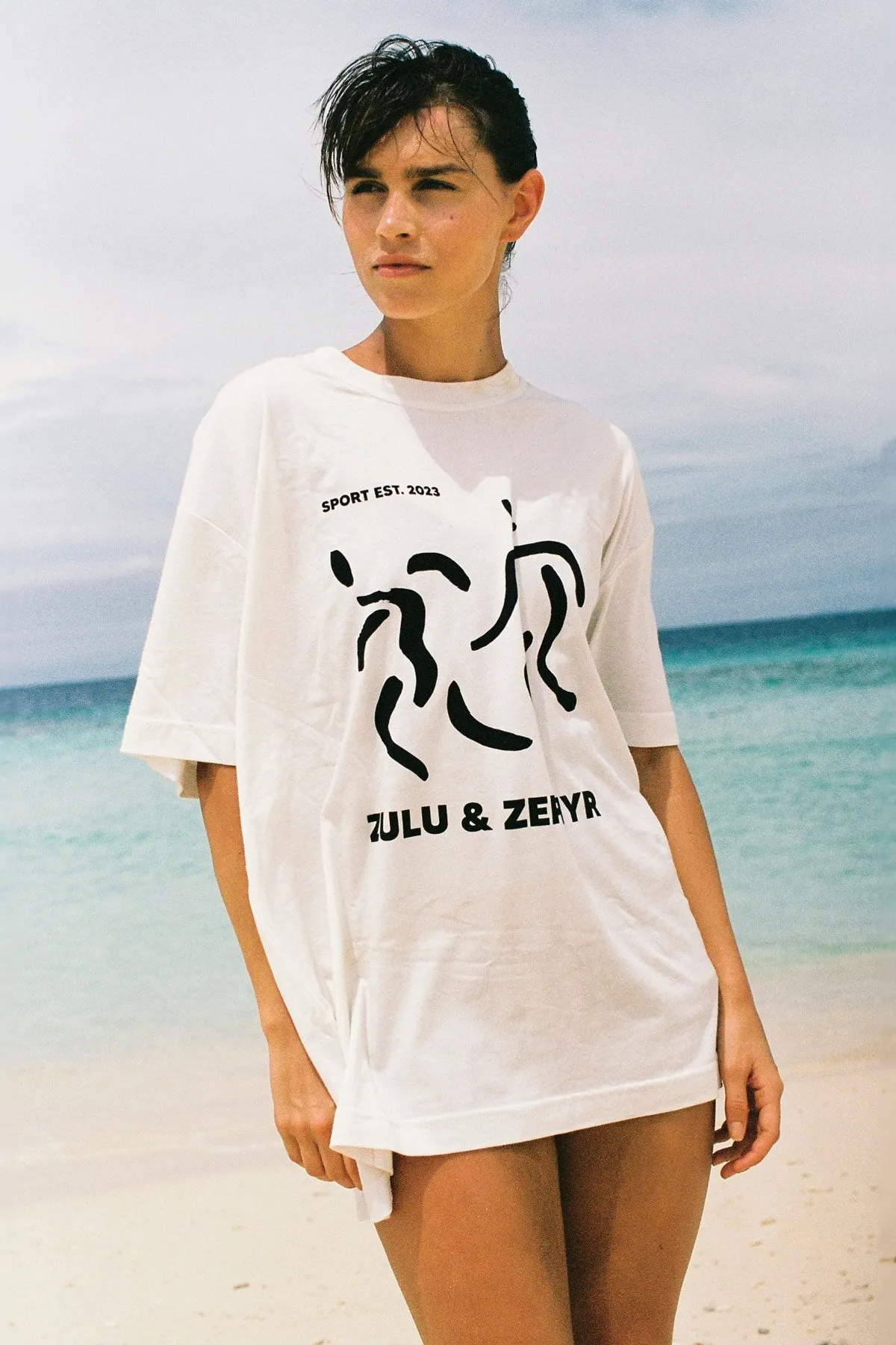 Zulu & Zephyr Sports Tee - Black sold by Zulu and Zephyr product image thumbnail 2