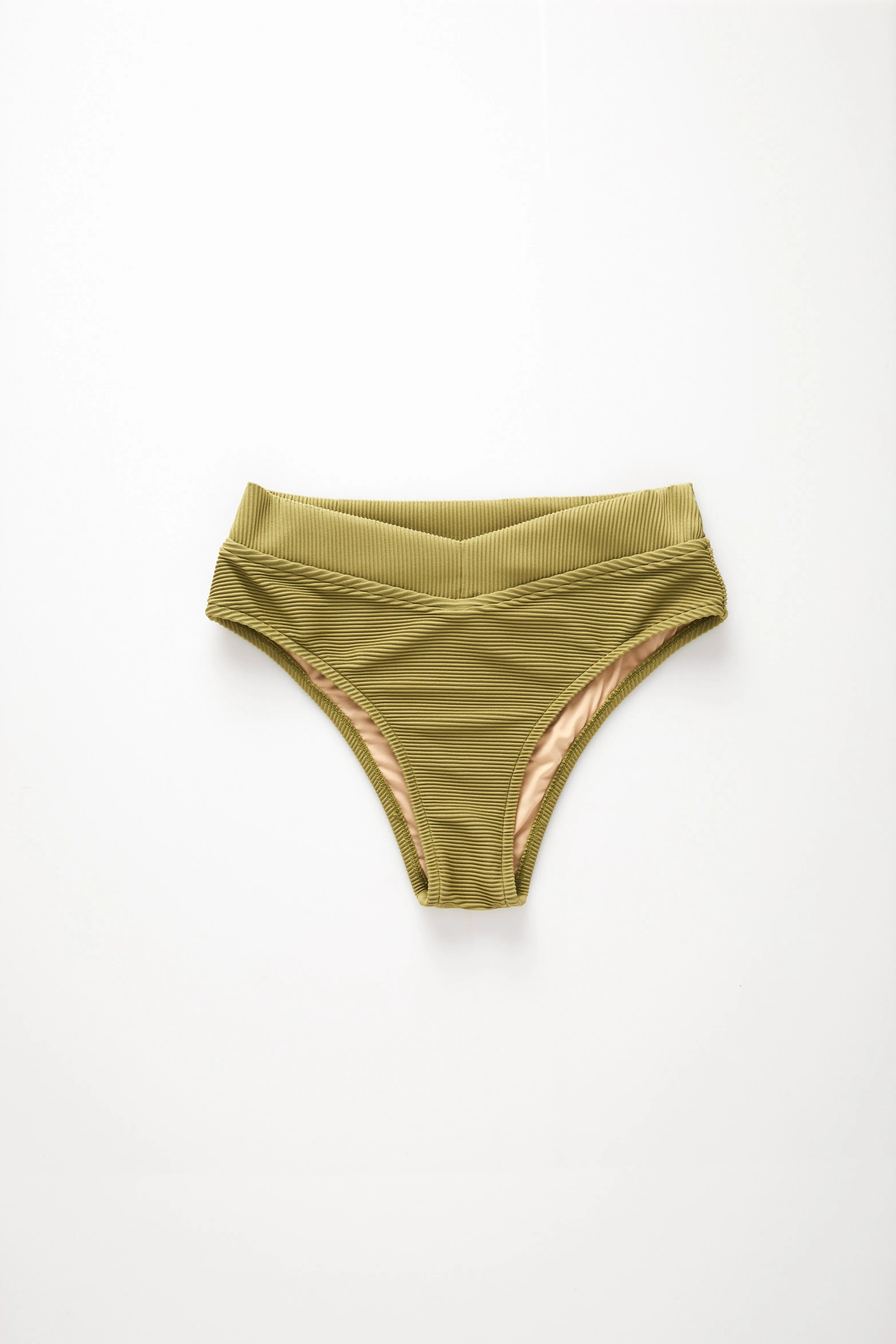 Signature V Waisted Brief - Olive sold by Zulu and Zephyr