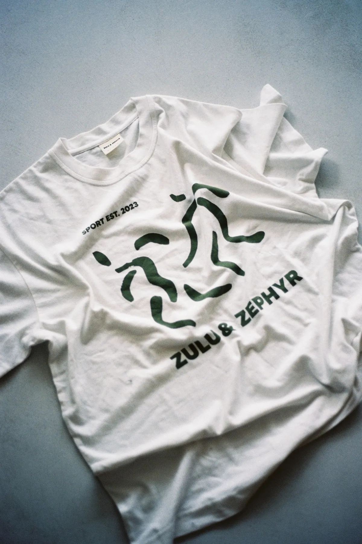 Zulu & Zephyr Sports Tee - Olive sold by Zulu and Zephyr product image thumbnail 3