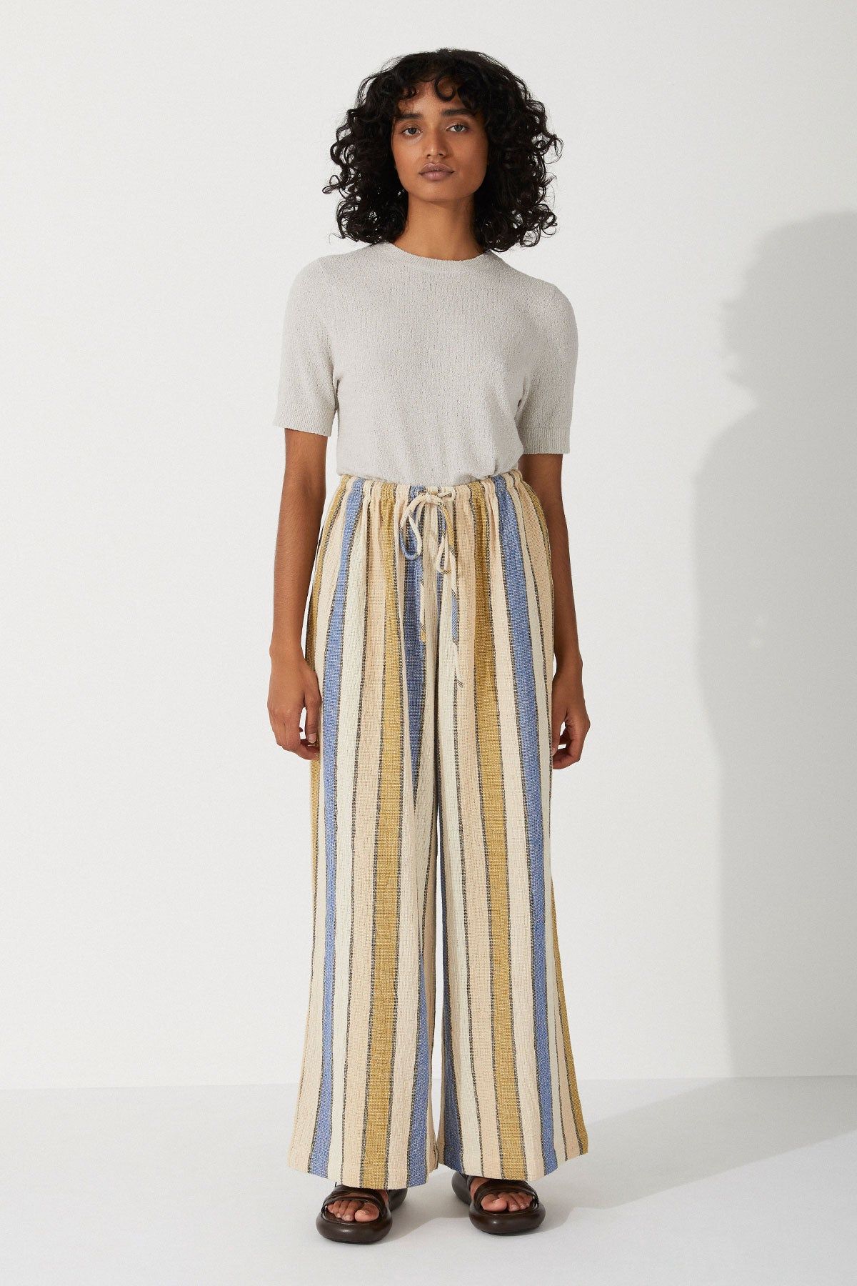 Lagoon Stripe Organic Cotton Pant sold by Zulu and Zephyr product image thumbnail 3