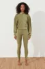 Stripe Rib Legging - Olive sold by Zulu and Zephyr