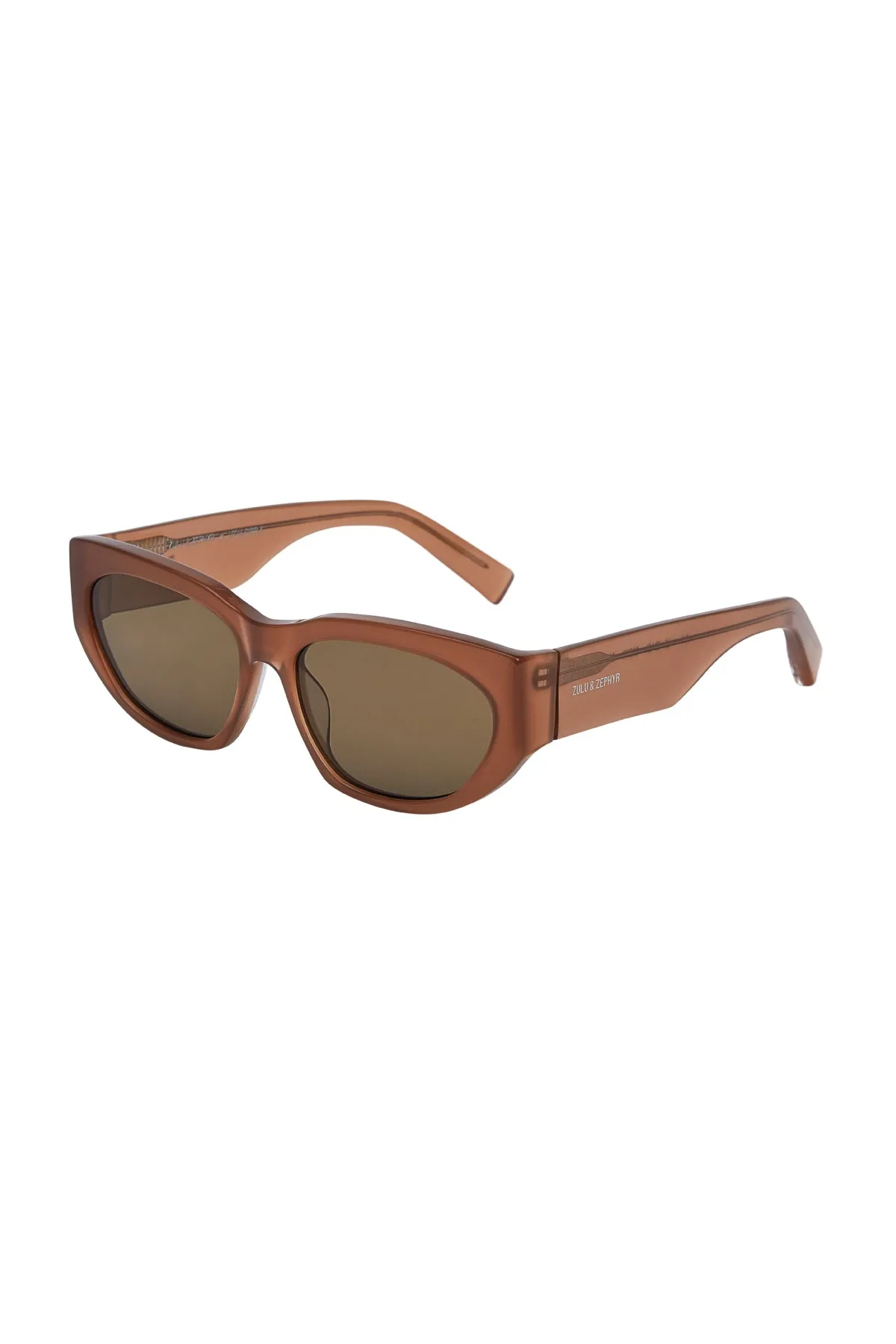 Zulu & Zephyr x Local Supply - Oval Sunglasses - Dune sold by Zulu and Zephyr product image thumbnail 5