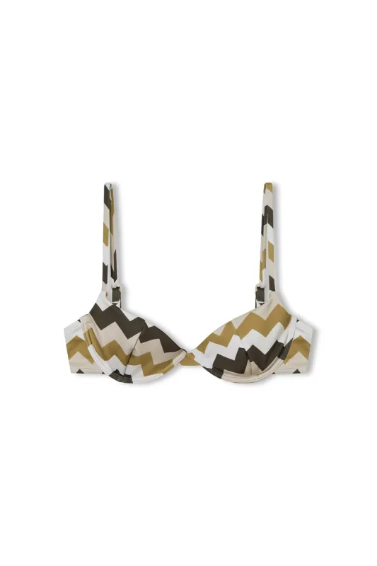 Chevron Bra Cup sold by Zulu and Zephyr