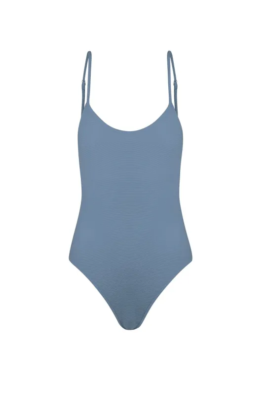 Signature Simple One Piece - Denim sold by Zulu and Zephyr
