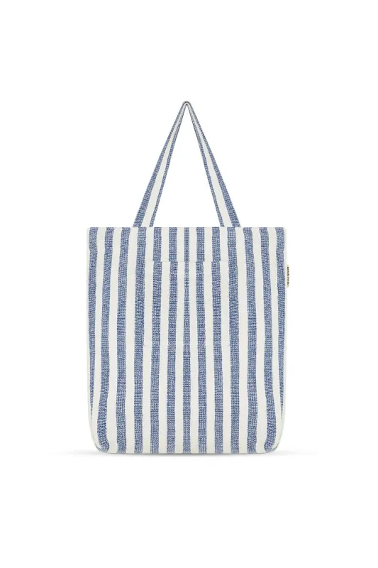 Marine Stripe Tote Bag sold by Zulu and Zephyr