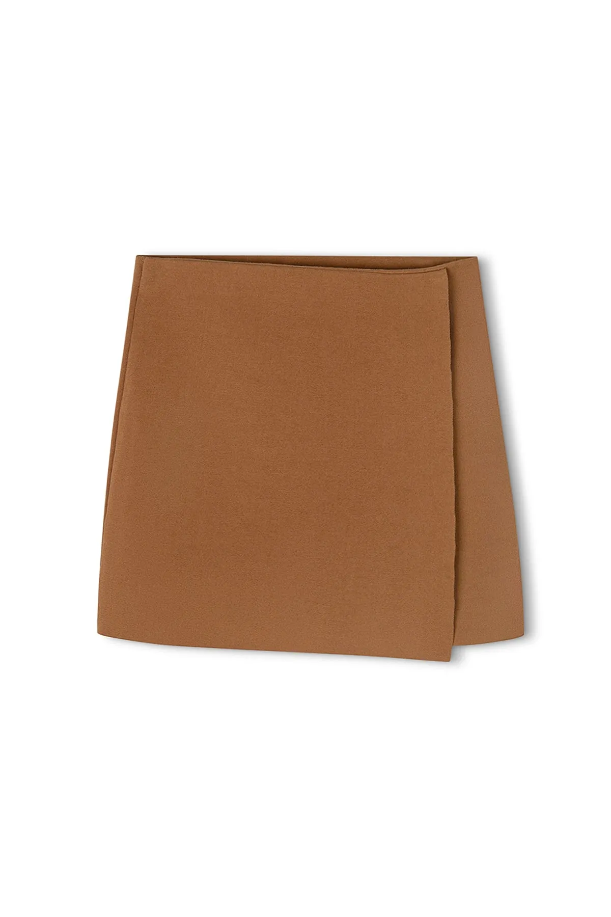 Almond Organic Cotton Blend Knit Skirt sold by Zulu and Zephyr product image thumbnail 3