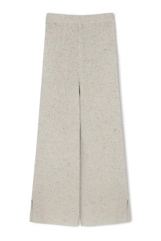 Grey Marle RWS Merino Wool Blend Knit Pant sold by Zulu and Zephyr