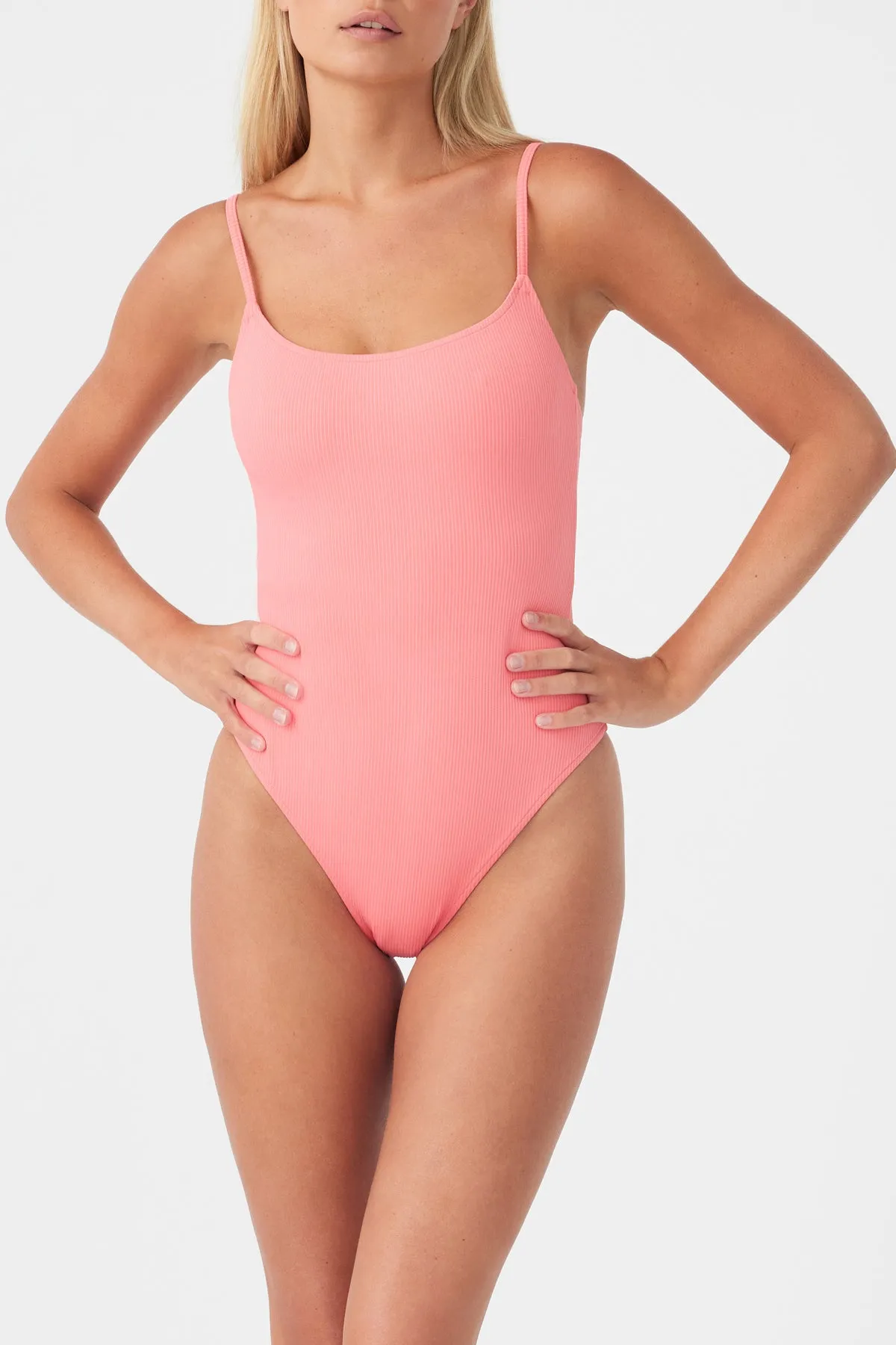 Signature Simple One Piece - Coral sold by Zulu and Zephyr product image thumbnail 2