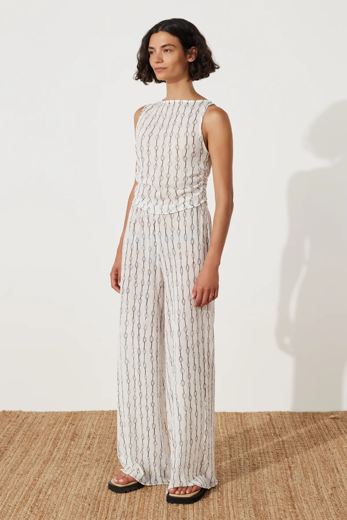 Shell Rouched Knit Top sold by Zulu and Zephyr product image thumbnail 5