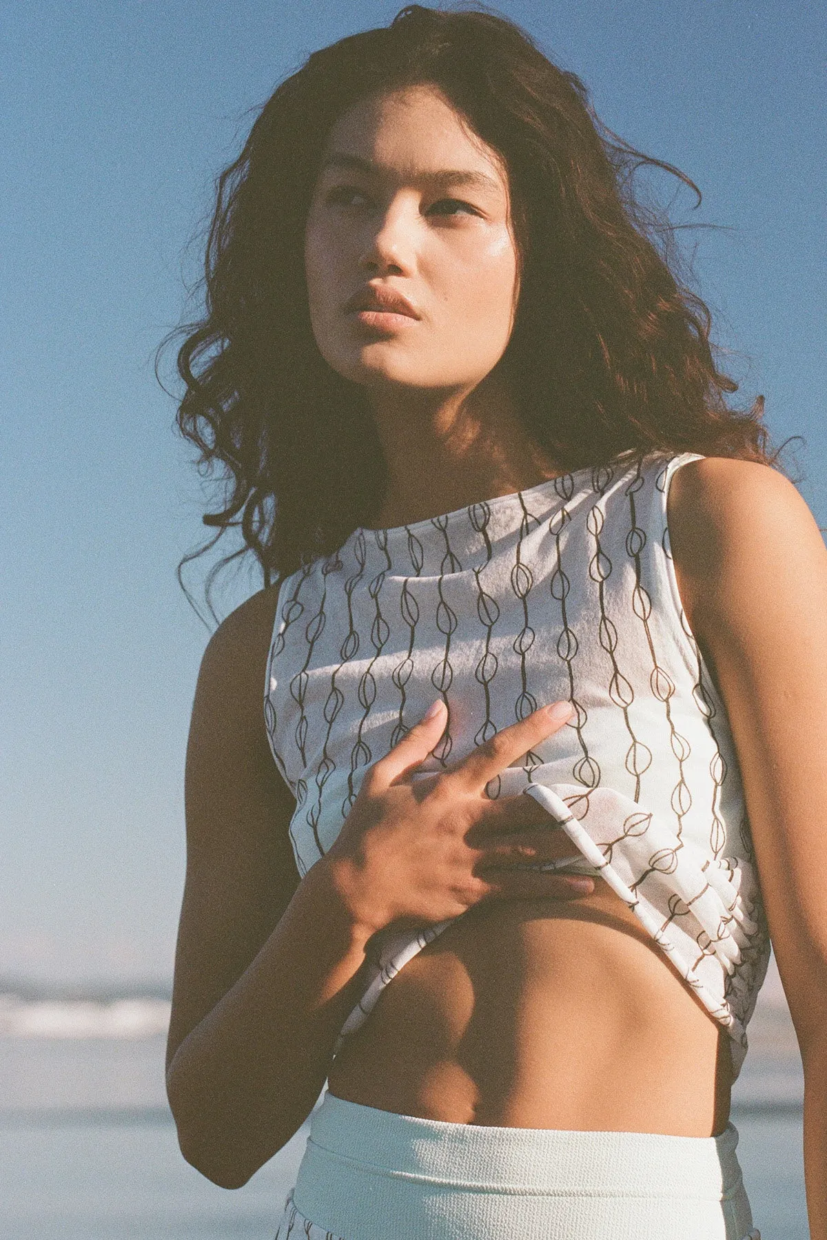 Shell Rouched Knit Top sold by Zulu and Zephyr product image thumbnail 2