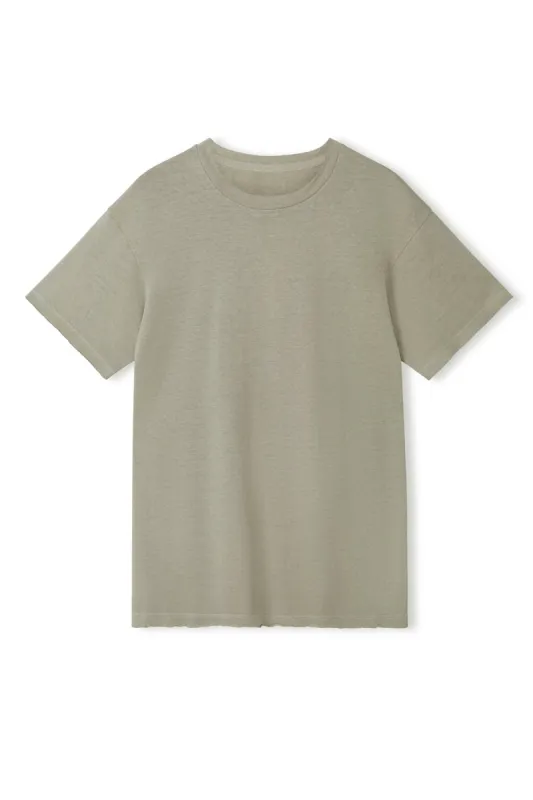 Moss Organic Cotton Hemp T-Shirt sold by Zulu and Zephyr