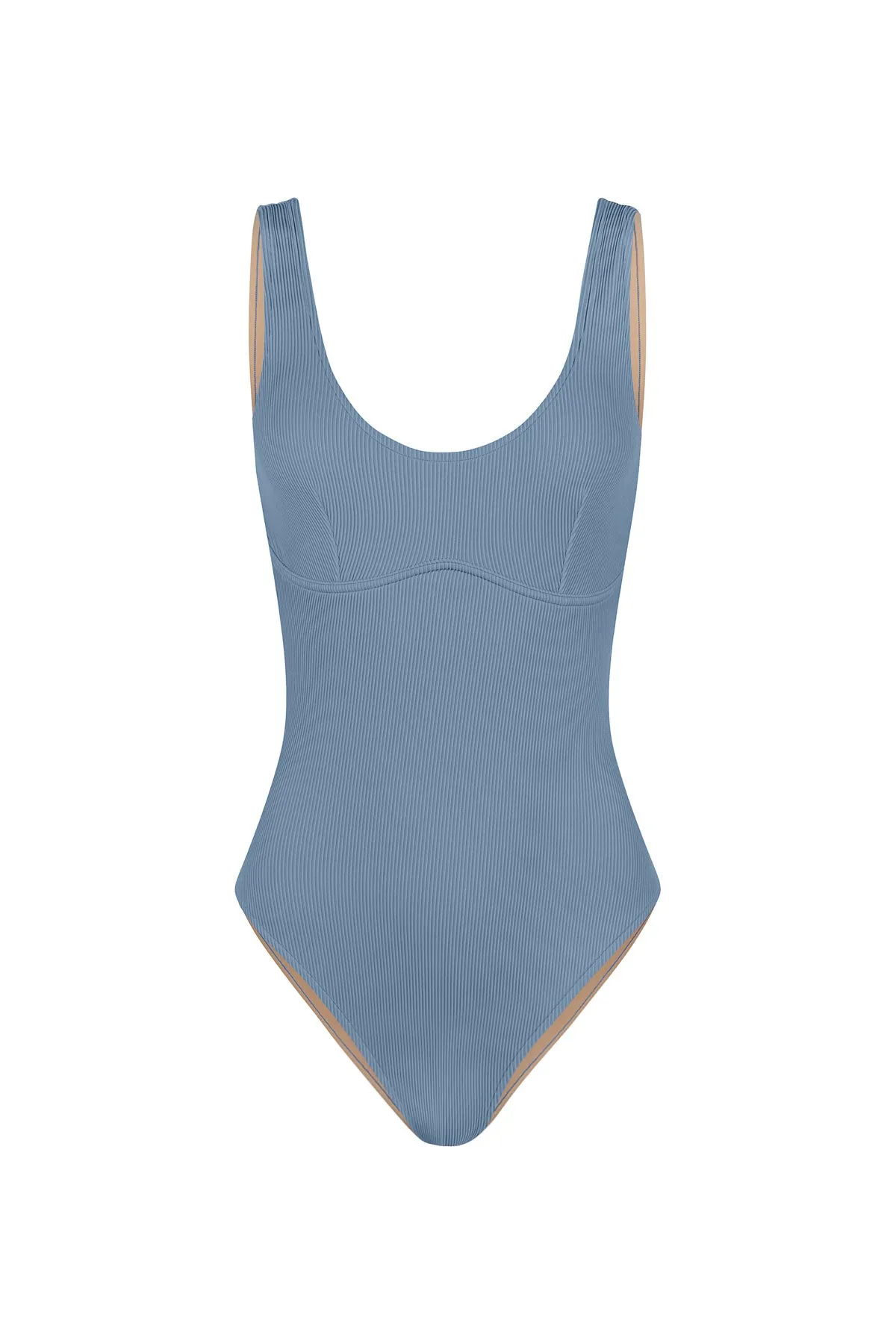 Signature Bralette One Piece - Denim sold by Zulu and Zephyr