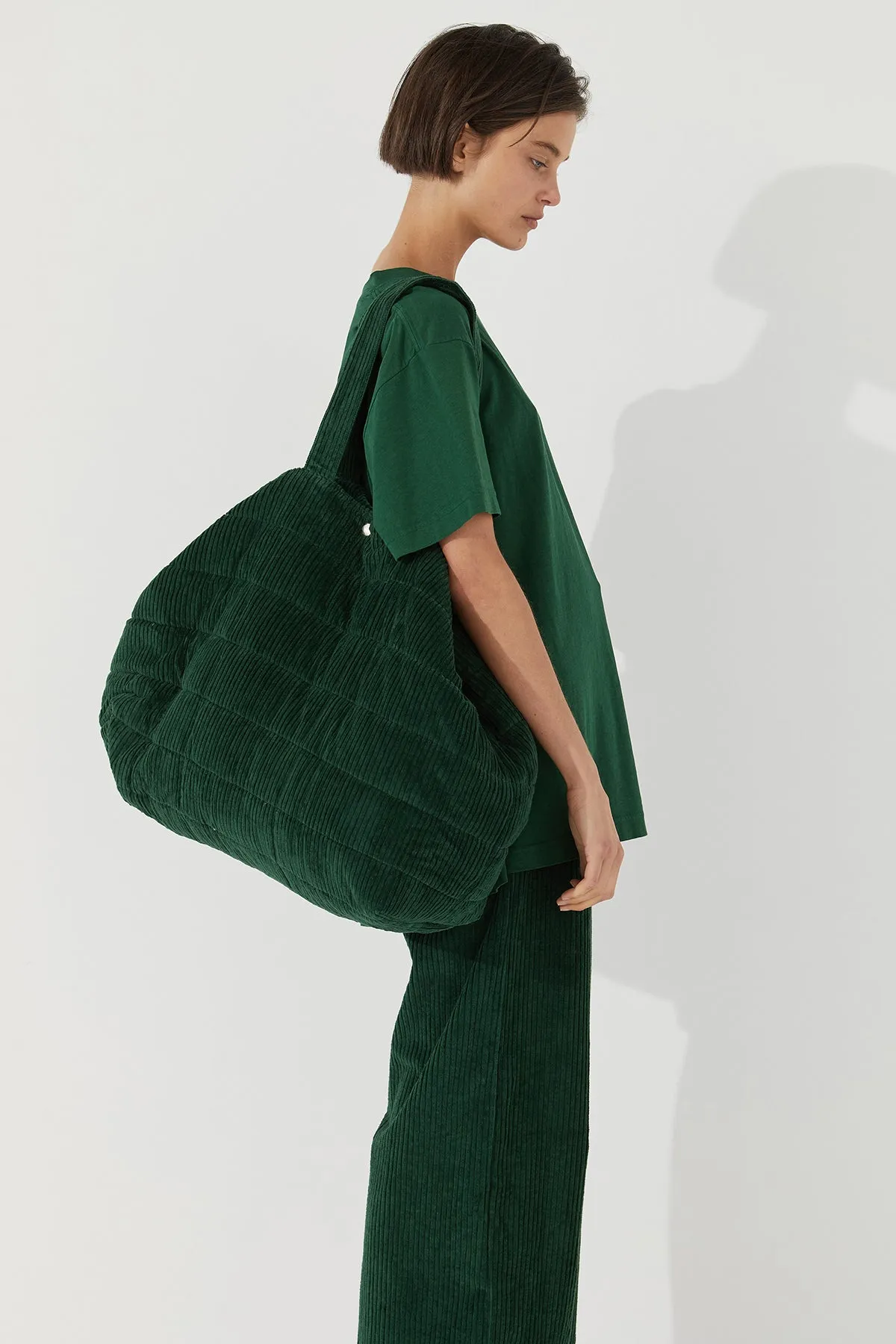 Pine Organic Cotton Corduroy Bag sold by Zulu and Zephyr product image thumbnail 3