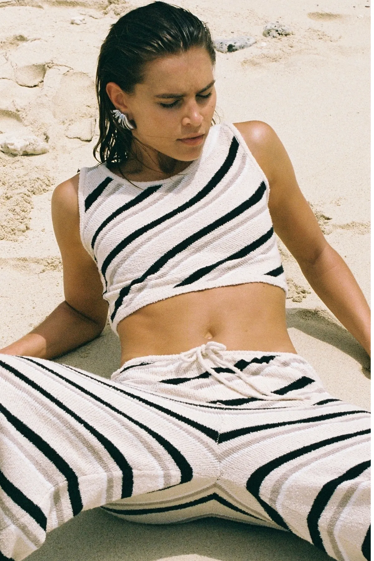 Husk Stripe Knit Top sold by Zulu and Zephyr product image thumbnail 5