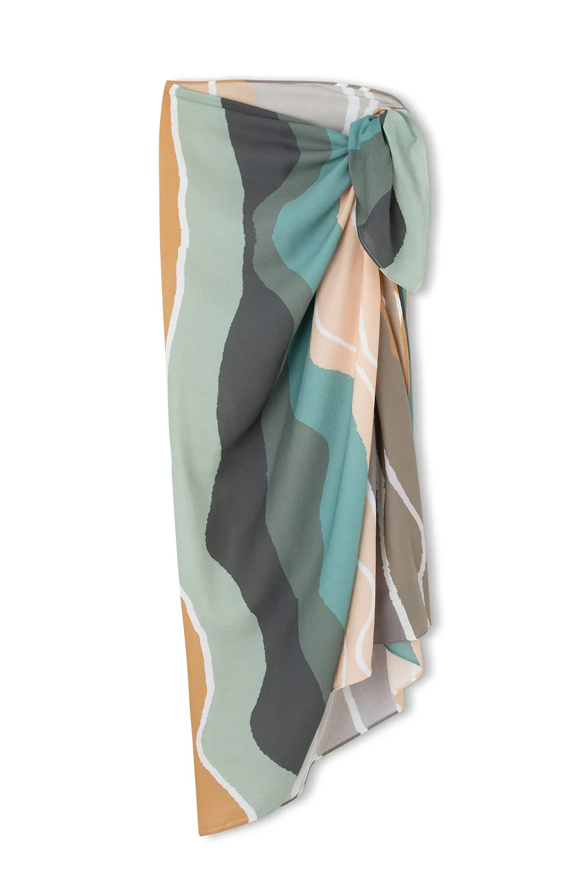 Oceanscape Organic Cotton Pareo sold by Zulu and Zephyr product image thumbnail 3