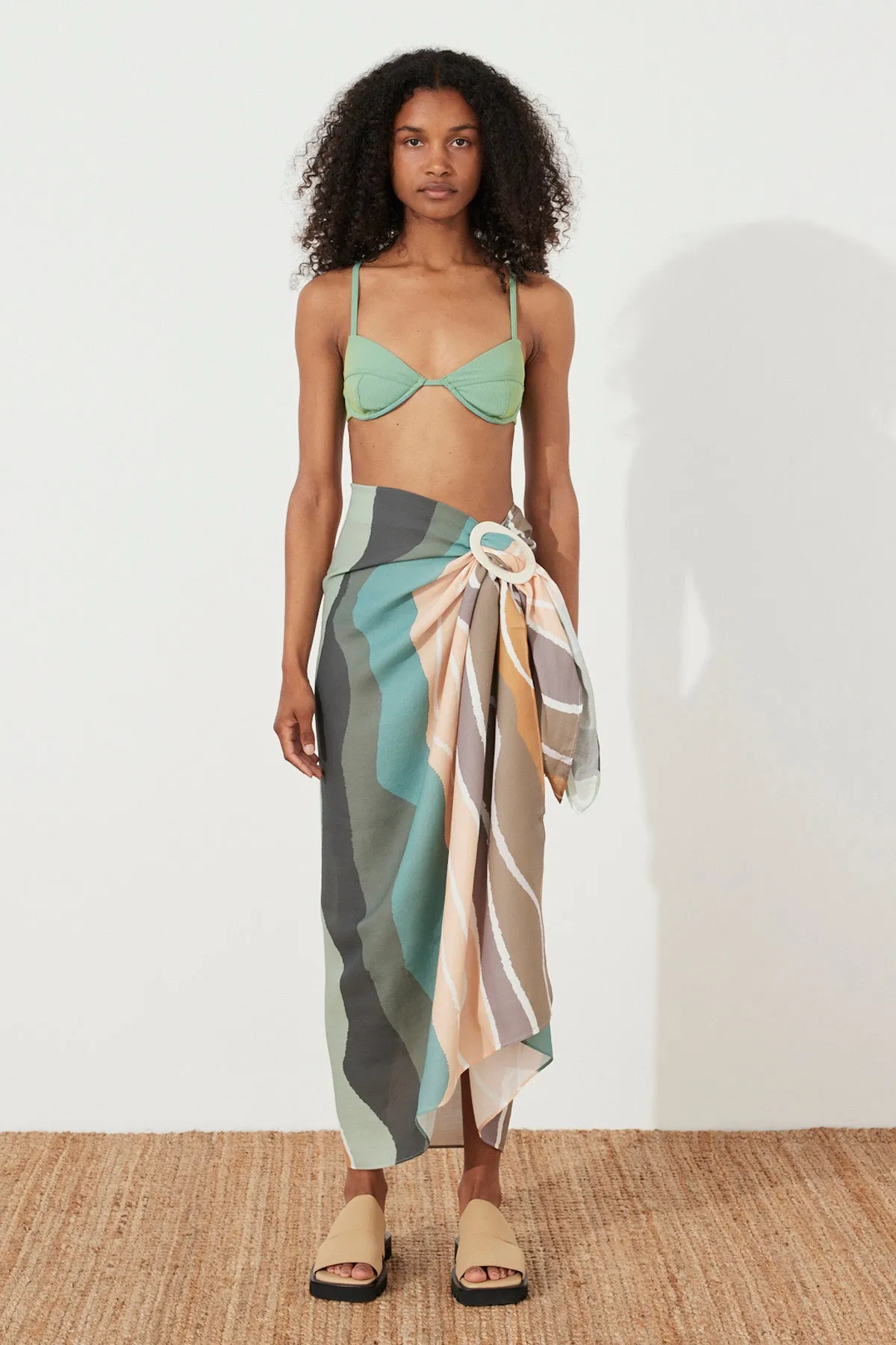 Oceanscape Organic Cotton Pareo sold by Zulu and Zephyr product image thumbnail 4