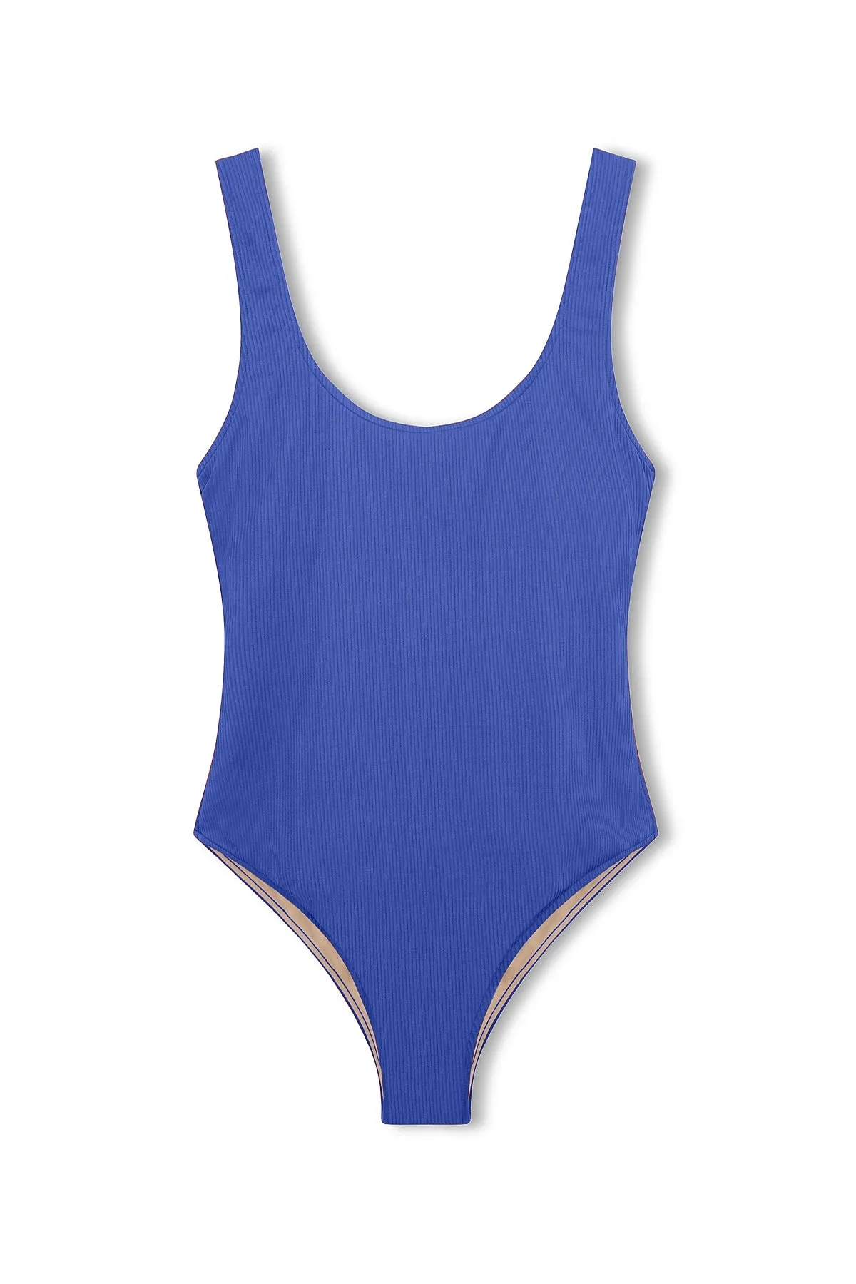 Signature Scooped Back One Piece - Deep Blue sold by Zulu and Zephyr