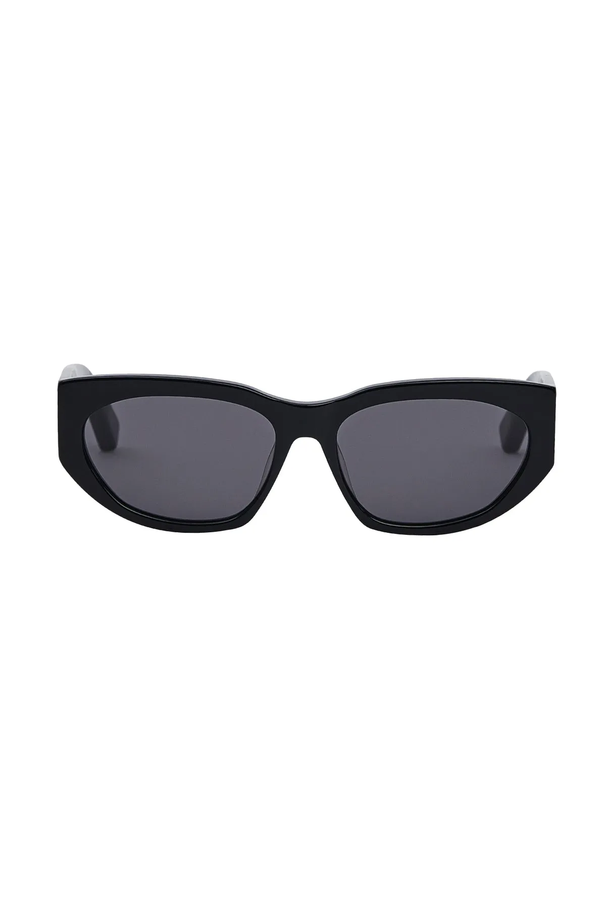 Oval Sunglasses - Black sold by Zulu and Zephyr