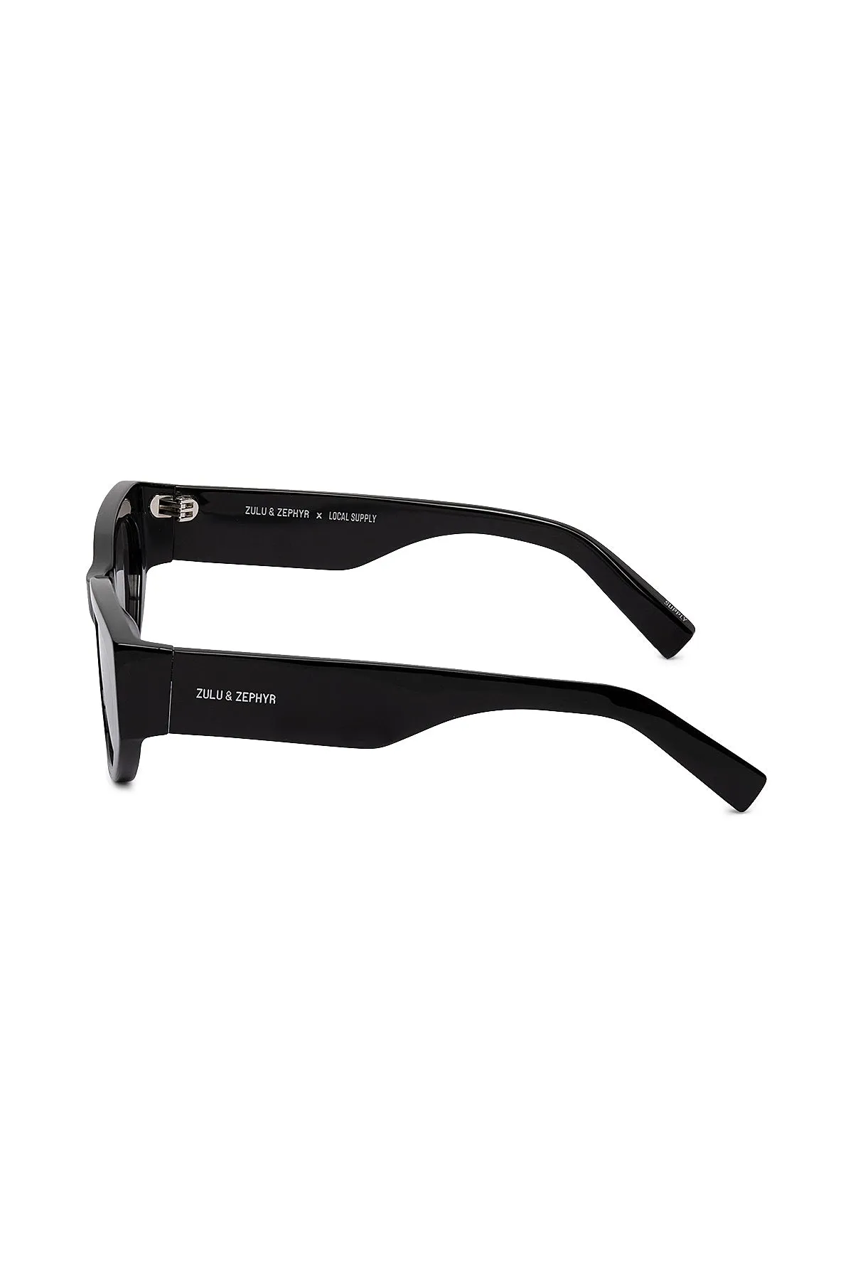 Oval Sunglasses - Black sold by Zulu and Zephyr product image thumbnail 4