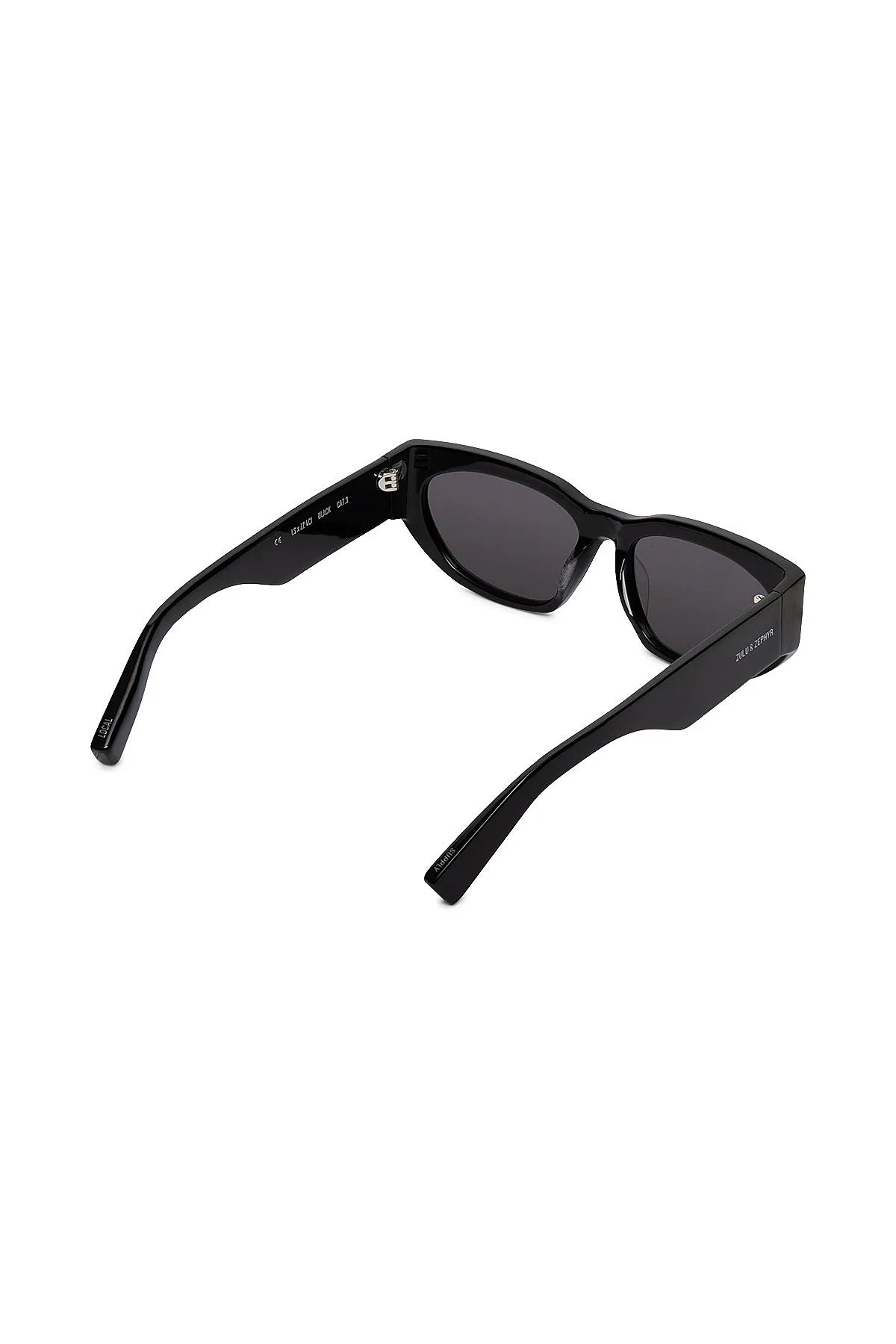 Oval Sunglasses - Black sold by Zulu and Zephyr product image thumbnail 5
