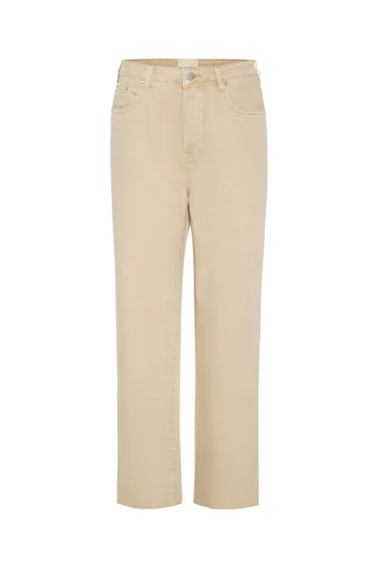 The High Rise Straight Leg Jean - Washed Natural sold by Zulu and Zephyr