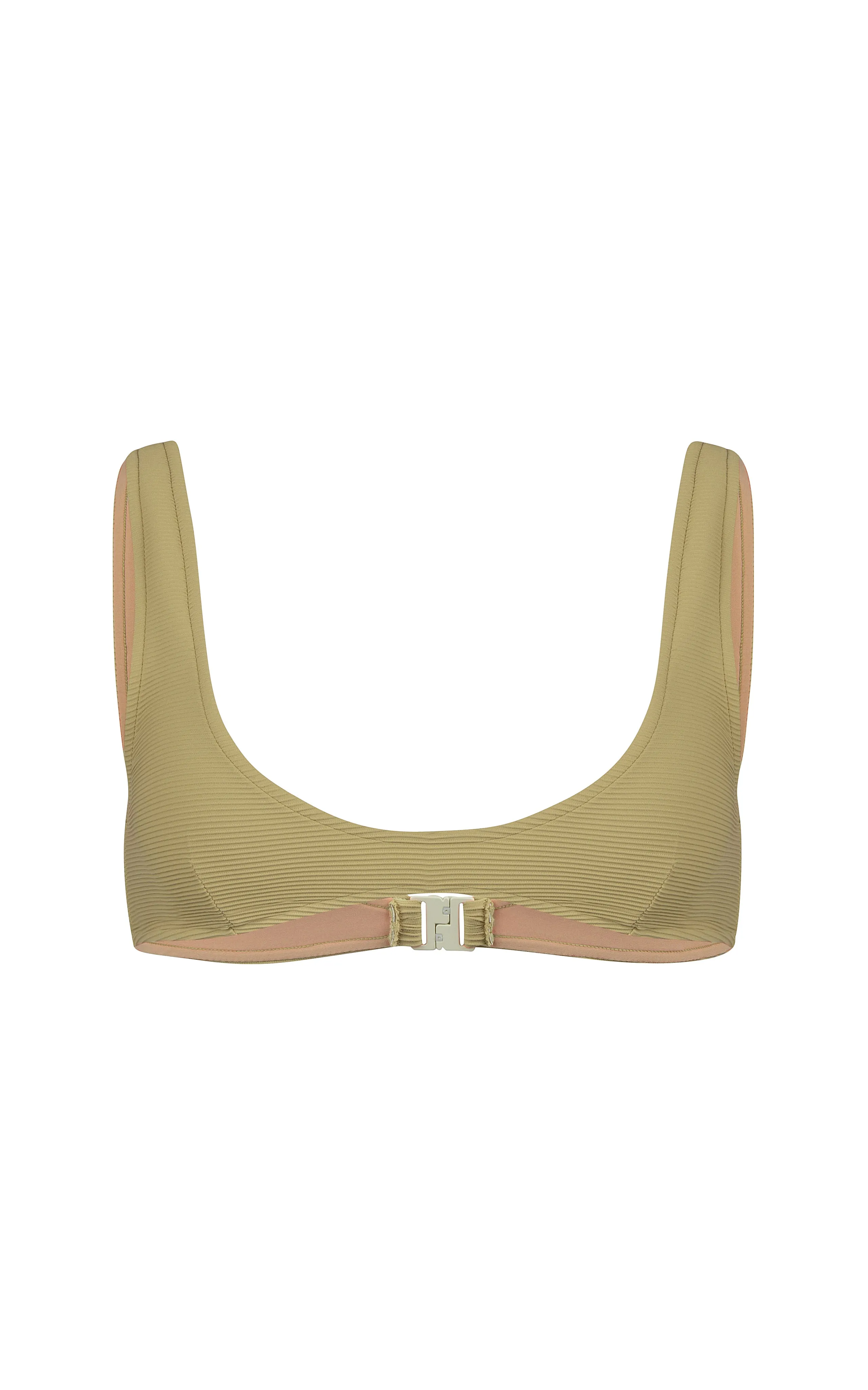 Signature Crop Bralette Top - Avocado sold by Zulu and Zephyr