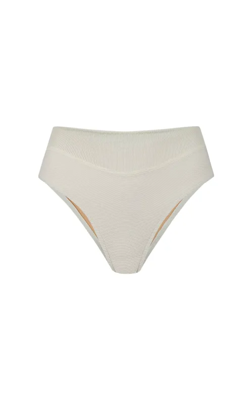 Signature V Waisted Brief - Coconut sold by Zulu and Zephyr