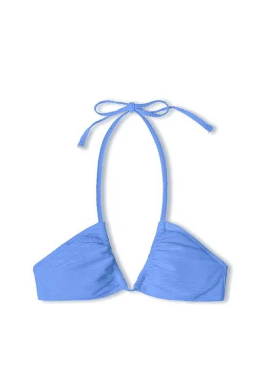 Signature Halter Top - Bay Blue sold by Zulu and Zephyr