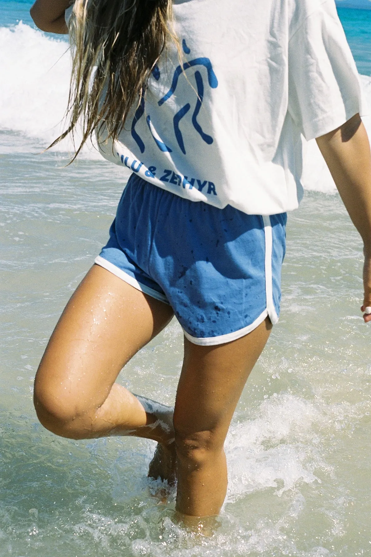 Zulu & Zephyr Sports Tee - Sky Blue sold by Zulu and Zephyr product image thumbnail 2