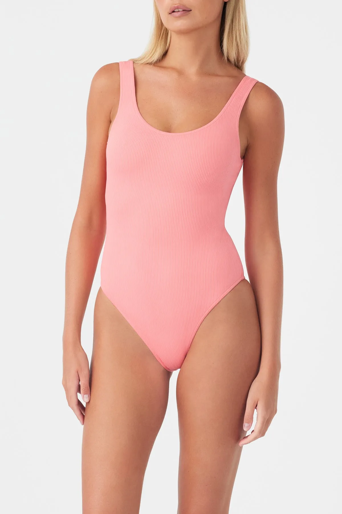 Signature Scooped Back One Piece - Coral sold by Zulu and Zephyr product image thumbnail 5