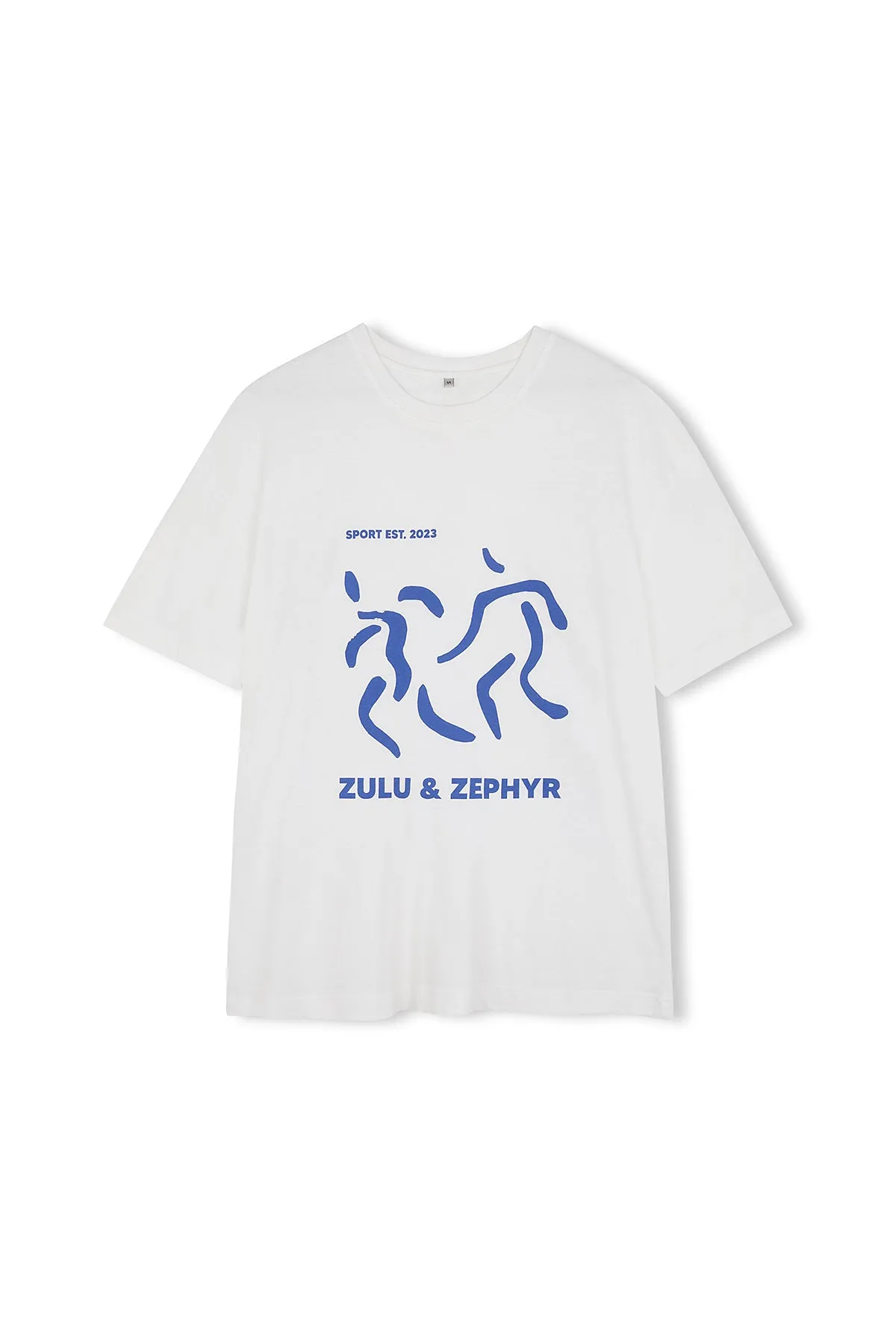 Zulu & Zephyr Sports Tee - Sky Blue sold by Zulu and Zephyr