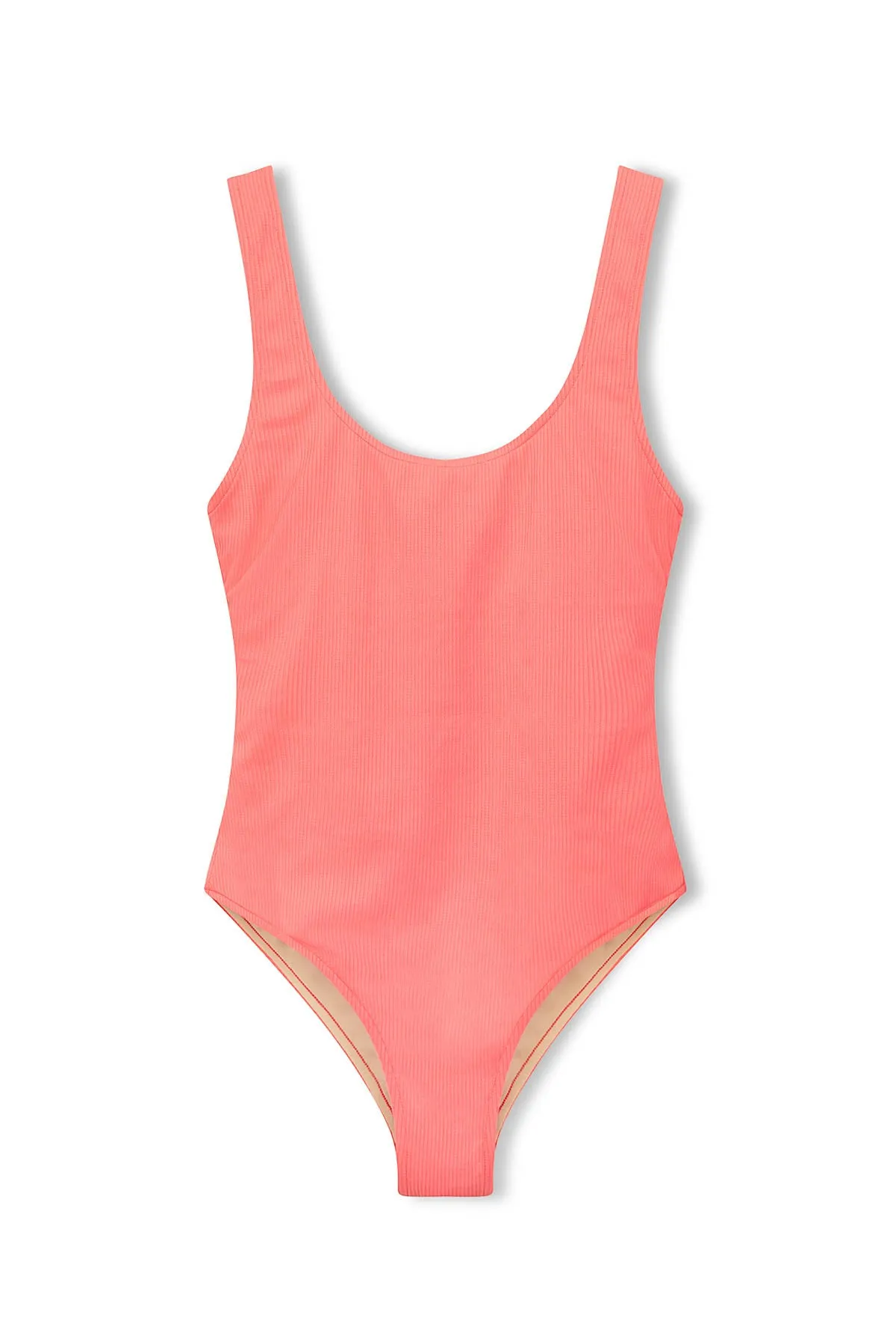 Signature Scooped Back One Piece - Coral sold by Zulu and Zephyr