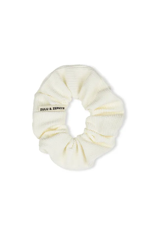 Zulu & Zephyr Logo Scrunchie - Milk made by Zulu and Zephyr