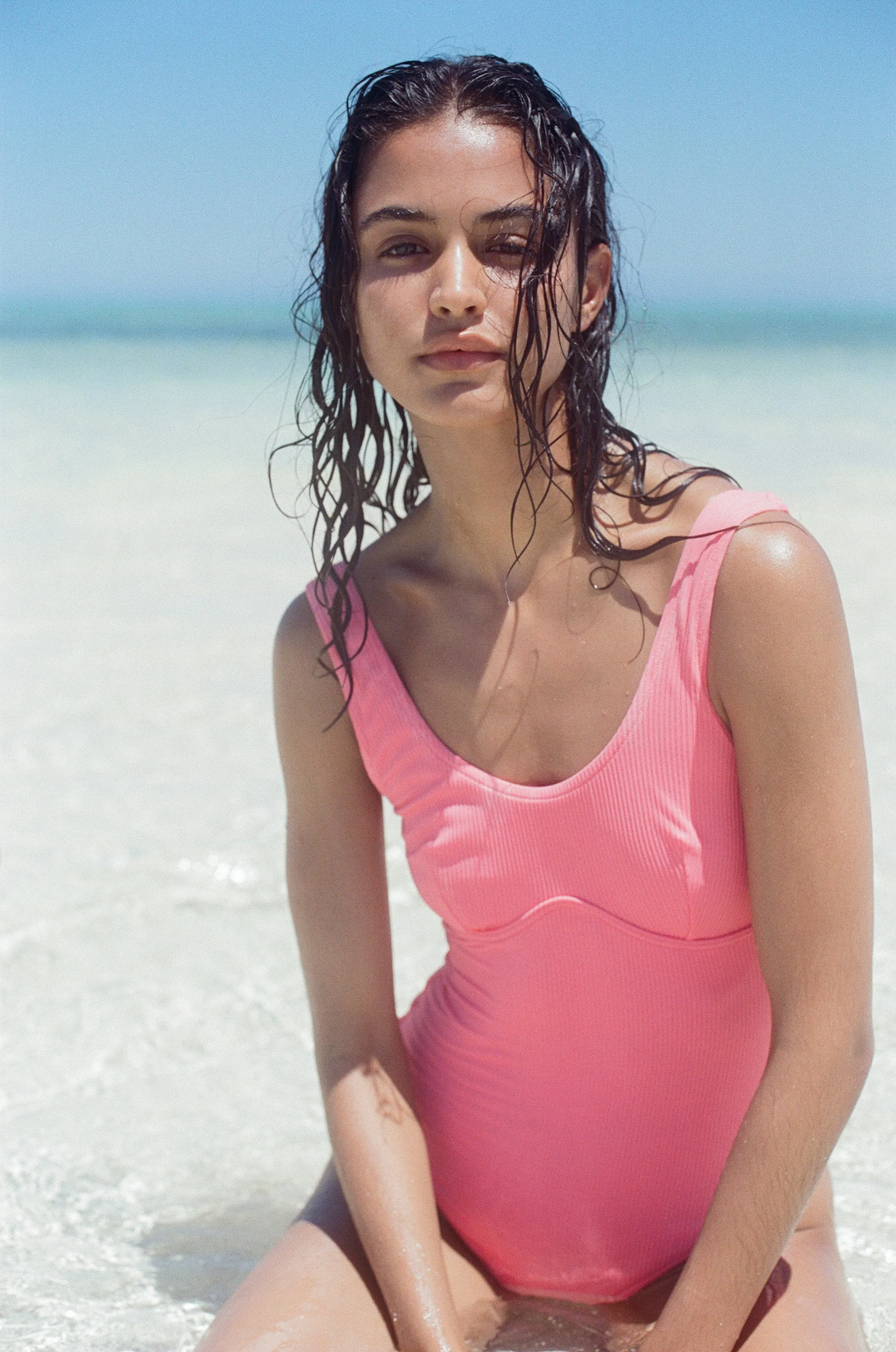 Signature Bralette One Piece - Coral sold by Zulu and Zephyr product image thumbnail 3