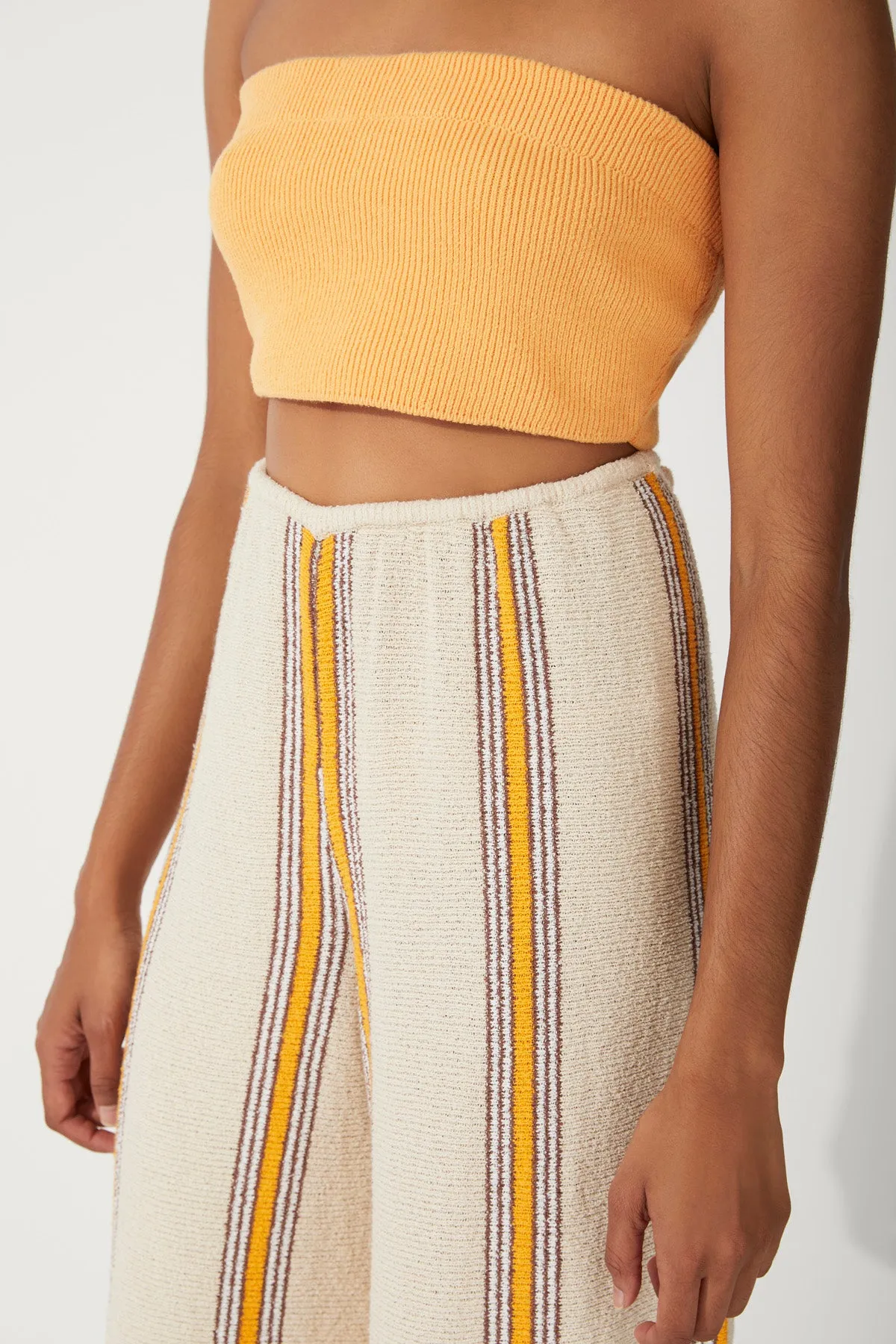 Cabana Stripe Organic Cotton Blend Knit Pant sold by Zulu and Zephyr product image thumbnail 4