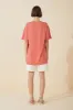Red Organic Cotton Hemp T-Shirt sold by Zulu and Zephyr