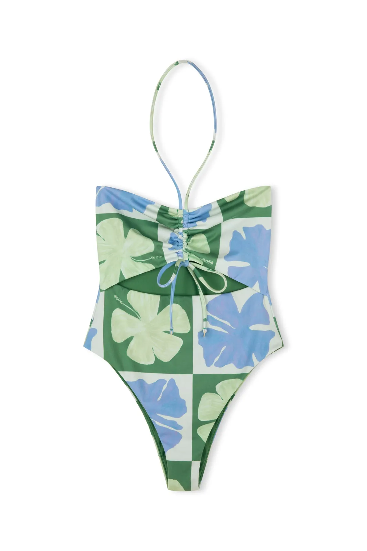 Hibiscus Halter One Piece sold by Zulu and Zephyr product image thumbnail 2