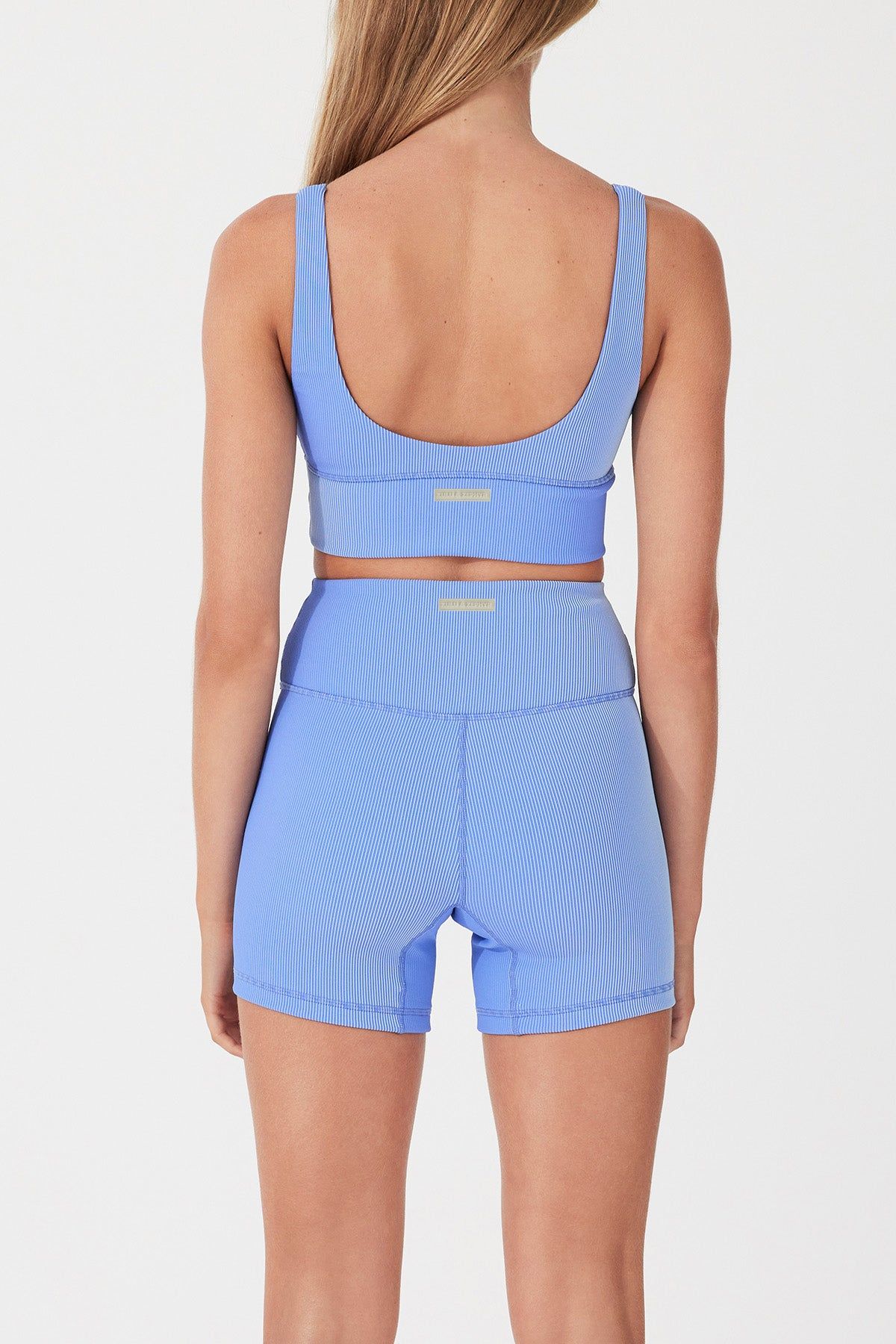 Rib Crop Top - Sky Stripe sold by Zulu and Zephyr product image thumbnail 4