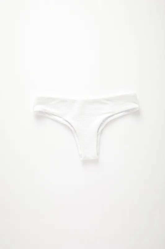 Signature Boyleg Brief - White sold by Zulu and Zephyr