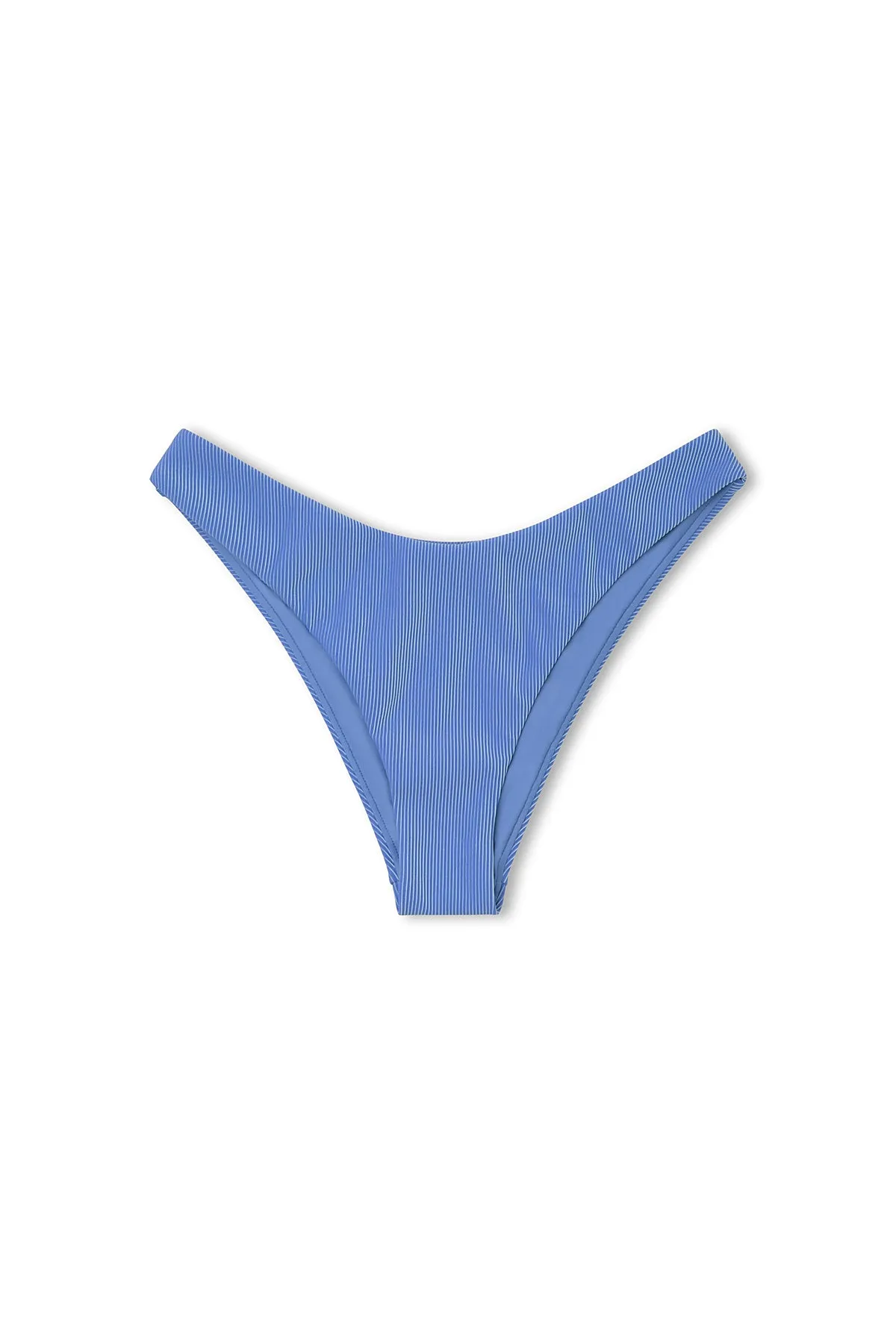 Sky Stripe Rib Curve Brief sold by Zulu and Zephyr