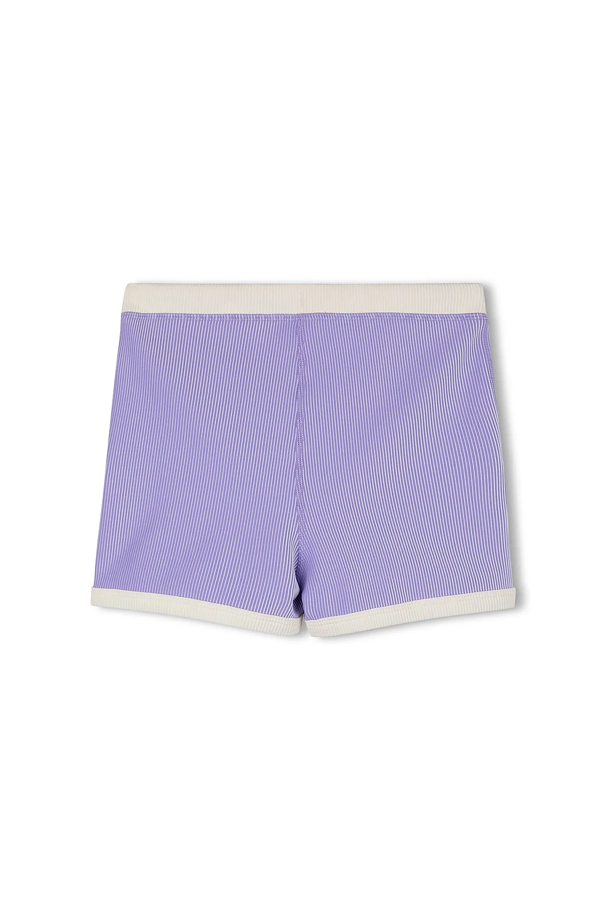 Mini Stripe Rib Surf Short - Grape sold by Zulu and Zephyr product image thumbnail 2