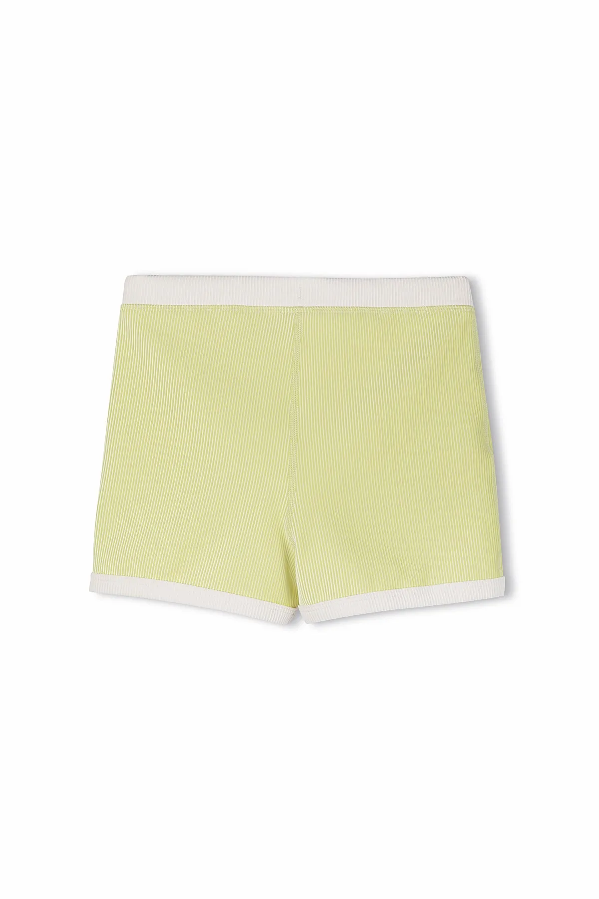 Mini Stripe Rib Surf Short - Citrus sold by Zulu and Zephyr product image thumbnail 2