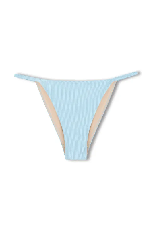 Signature Stripe Hipster String Brief - Shallow Blue sold by Zulu and Zephyr