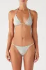 Signature Stripe Hipster String Brief - Coconut sold by Zulu and Zephyr