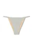 Signature Stripe Hipster String Brief - Coconut sold by Zulu and Zephyr