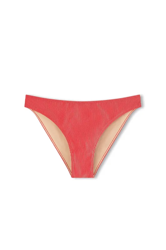 Signature Stripe Classic Brief - Chilli Red sold by Zulu and Zephyr