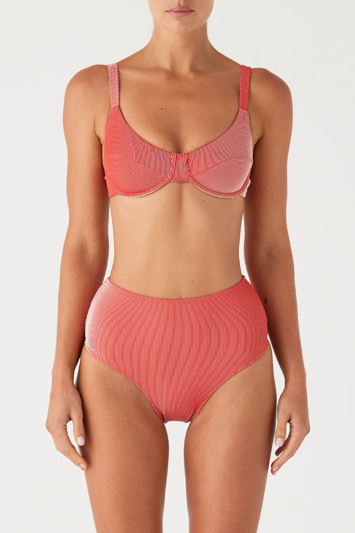 Signature Stripe Adjustable Bra Cup - Chilli Red sold by Zulu and Zephyr product image thumbnail 2