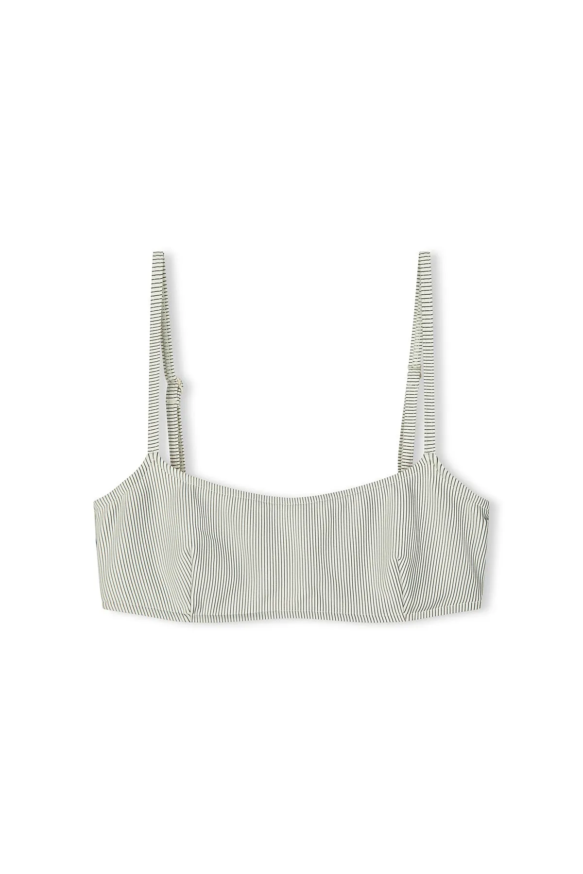 Signature Stripe Bralette Top - Coconut sold by Zulu and Zephyr product image thumbnail 4